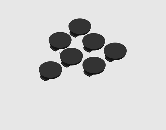 88 89 90 91 Honda Civic Cowl top clip | 60658-SB3-000 Set of 7