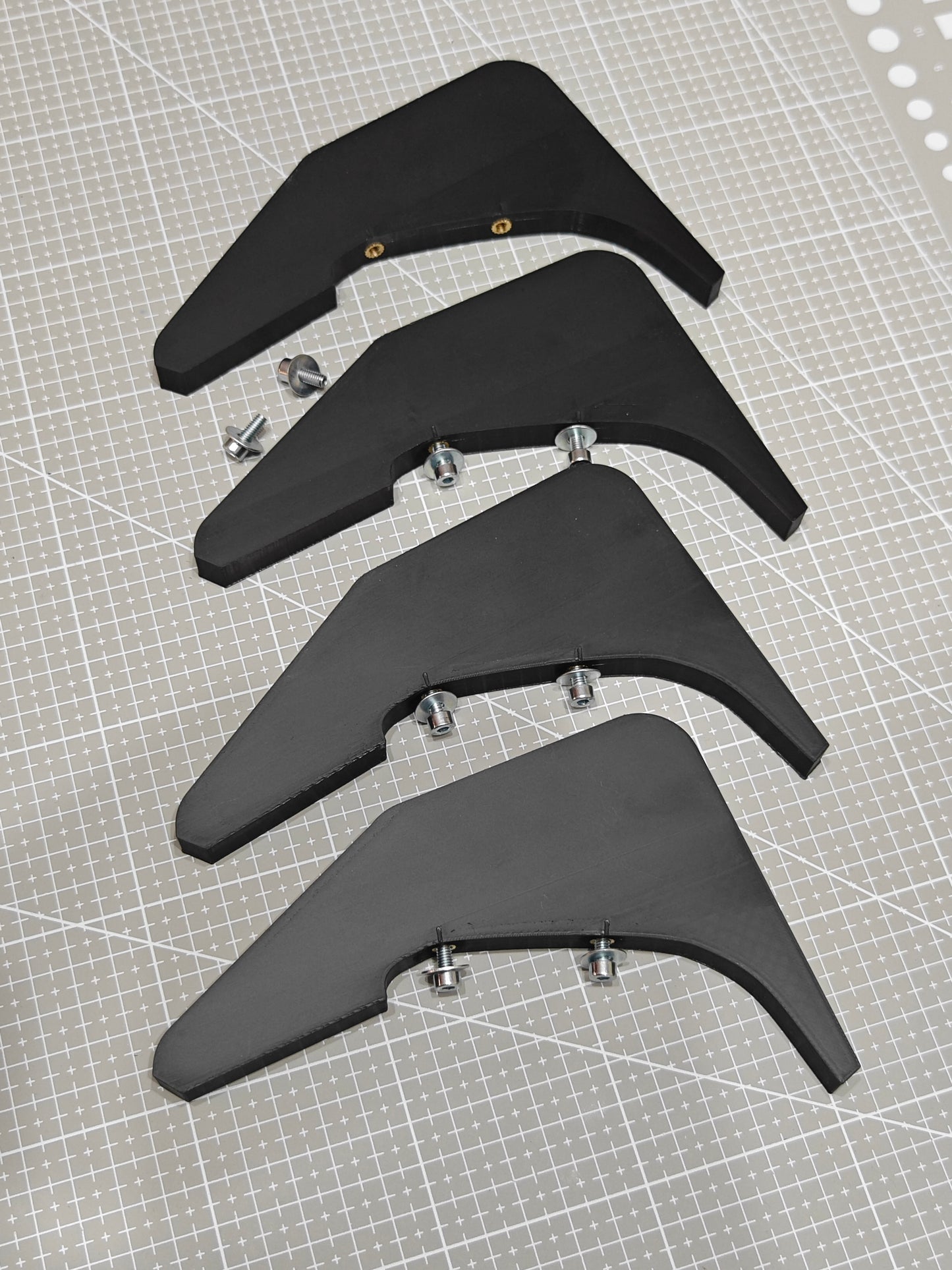 Ford Fiesta MK6 ST150 2004-2008 Custom Diffuser Fins Set