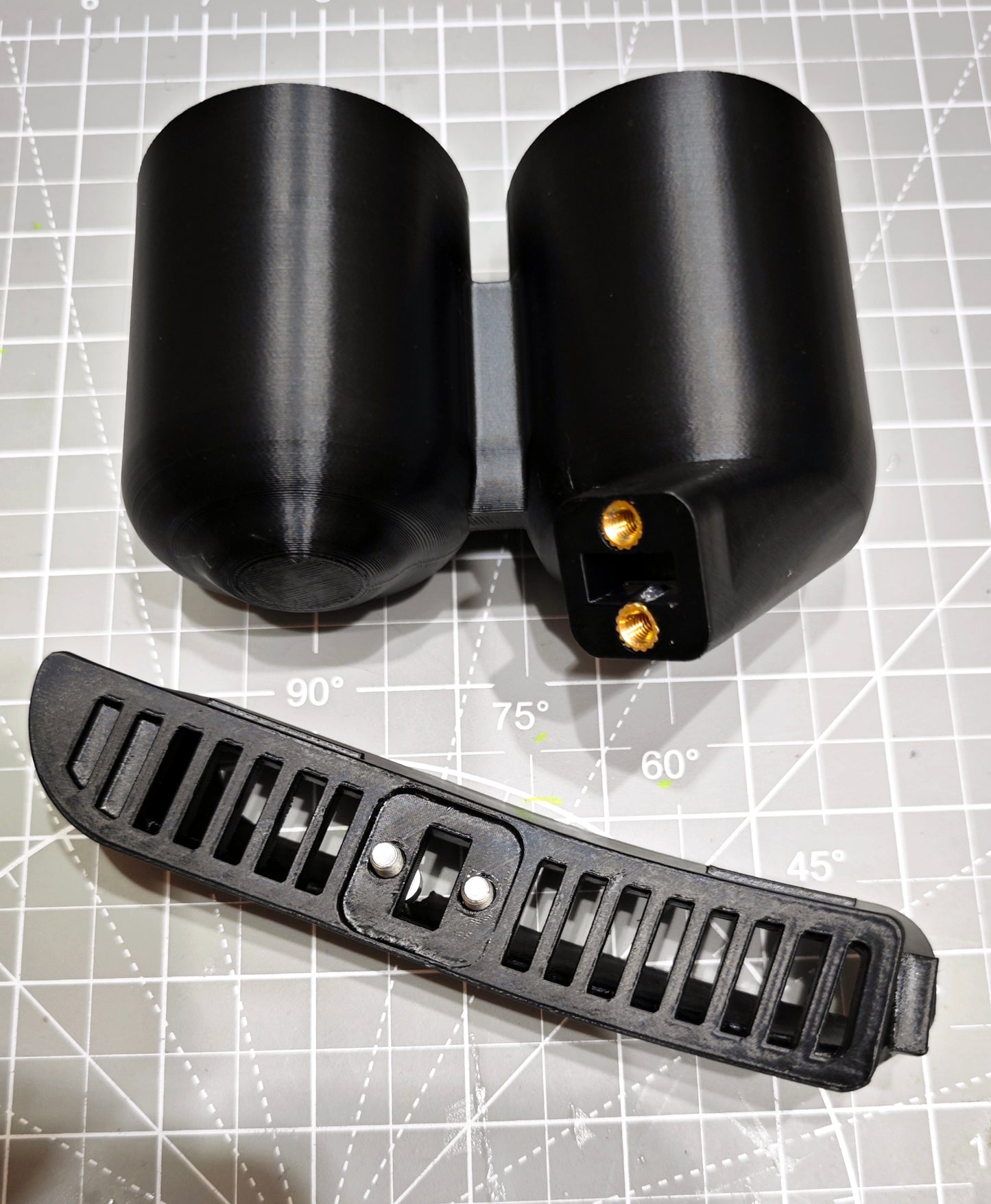 VW Golf MK6 GTI / R A-Pillar Gauge Pod – Single or Double 52mm (Black)
