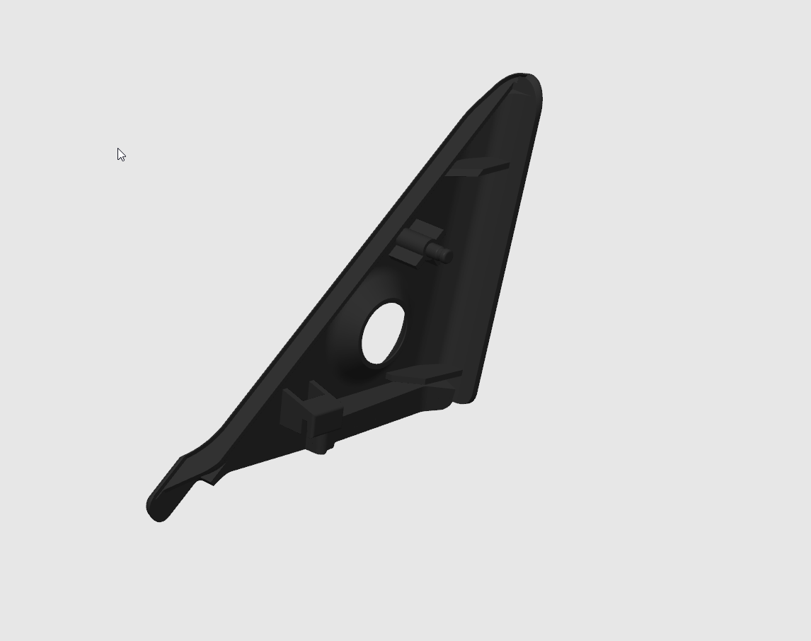 88 89 90 91 Honda Civic GARNISH ,L.DOOR MIRROR Manual | 76270-SH3-000