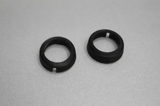 Rolls-Royce Ghost ,Dawn  Wraith Climate Control / Dashboard Blower Fan Knob Cover (only outer shell) | 61319206867 Set of 2