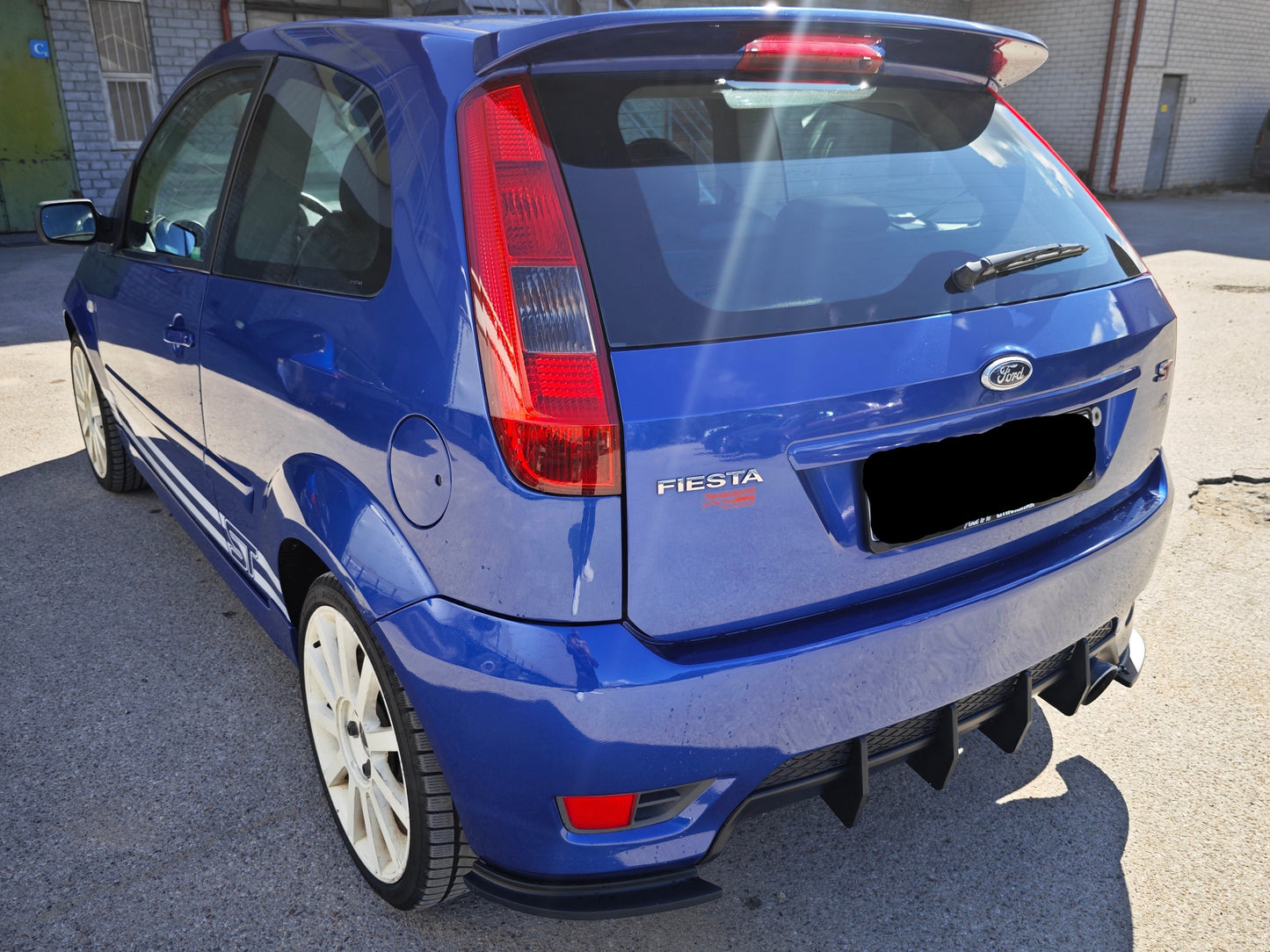 Ford Fiesta MK6 ST150 2004-2008 Custom Diffuser Fins Set
