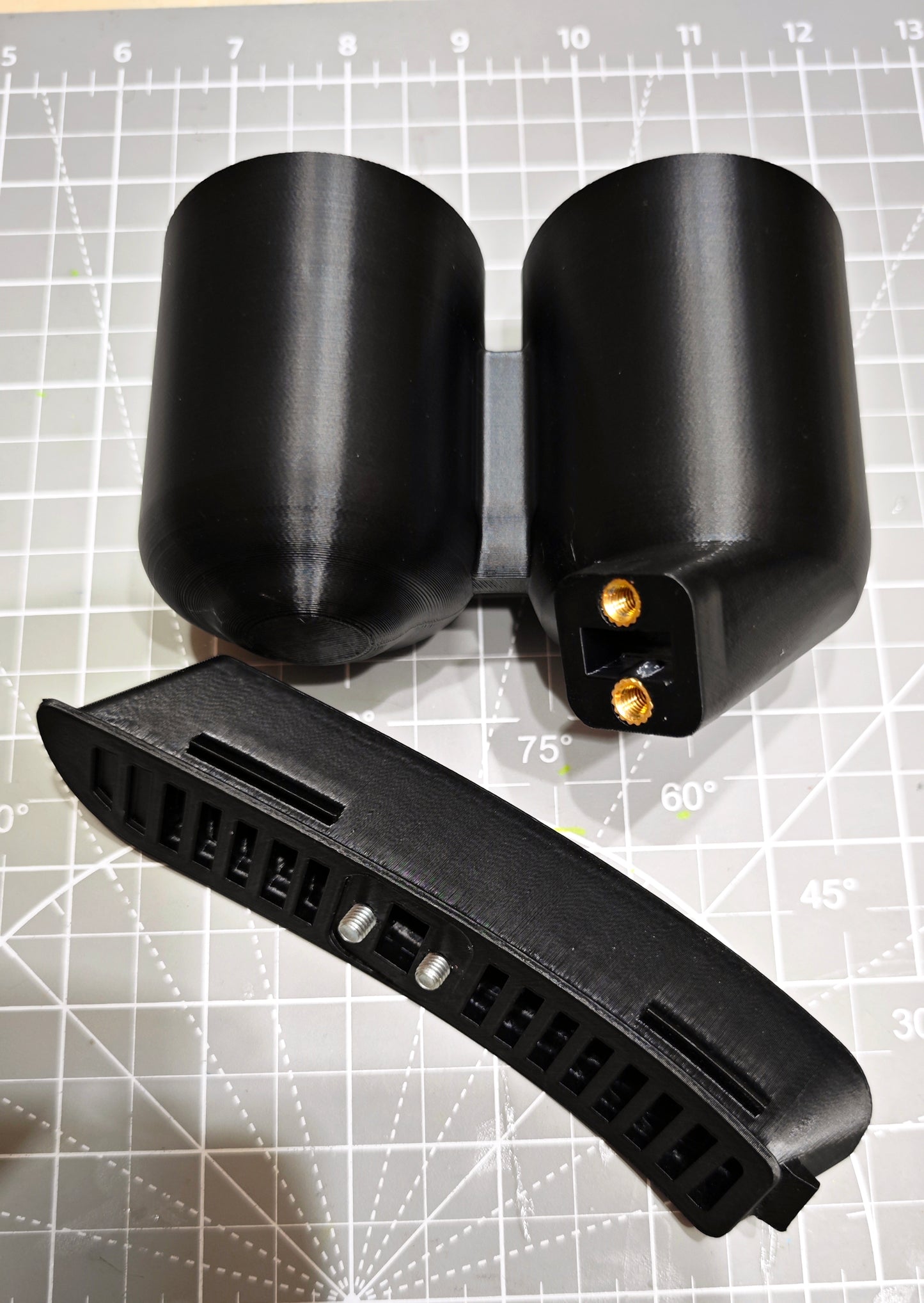 VW Golf MK6 GTI / R A-Pillar Gauge Pod – Single or Double 52mm (Black)